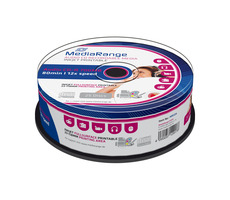 MediaRange CD-R AUDIO 700MB 12x spindl 25ks / Inkjet Printable
