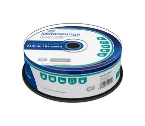 MediaRange DVD+R 8.5GB 8x Dual Layer spindl 25ks
