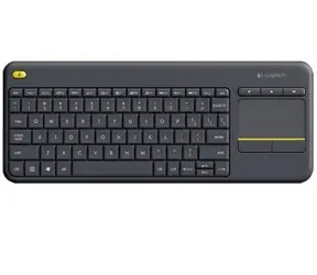 Logitech Wireless K400 Plus US / Bezdrôtová klávesnica / Touchpad / USB / US