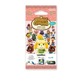 3DS Animal Crossing: Happy Home Designer Card 3set Vol.4 / ammiibo karty