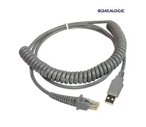 Datalogic USB kábel (90A051922) 2m / krútený / pre všetky ručné čítačky Datalogic