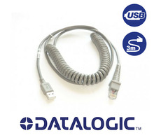 Datalogic USB kábel (90A052043) 3M / typ A / krútený