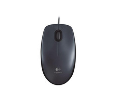 Logitech myš M90 optická, tmavá, 1000dpi, 3 tlačidlá, USB