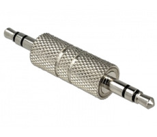 Delock adaptér Audio Stereo jack 3.5 mm male > 3.5 mm 3 pin male