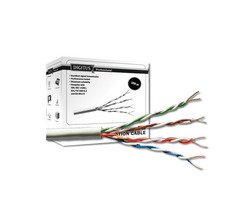 DIGITUS kábel / UTP / CAT 5e / AWG 24:7 / šedý / box / 100m