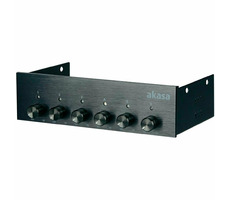 AKASA AK-FC-08BKV2 kontrolný panel 6 ventilátorov