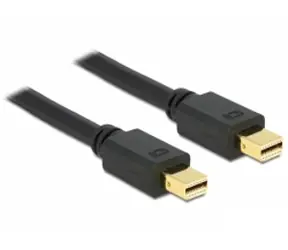 DeLock kábel mini Displayport samec - samec / 0.5 m