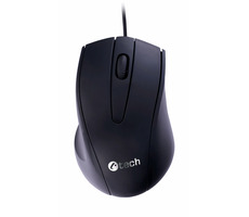 C-TECH WM-07 / Optická myš / 1200 dpi / USB / čierna