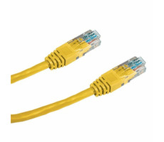DATACOM Patch kábel UTP CAT5E 1.5m žltý
