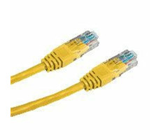 DATACOM Patch kábel UTP CAT5E 5m žltý