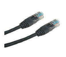 DATACOM Patch kábel UTP CAT6 1m čierna