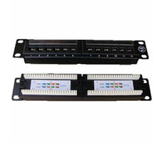 DATACOM Patch panel 10“ UTP / CAT5E / 12 portov