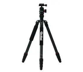 Rollei Statív C5i Karbón / Záťaž 8kg / Vytiahnutý 157.5 cm / Karbón / Čierny