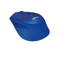 Logitech M330 Silent PLUS modrá / optická myš / bezdrôtová / 3 tlačidlá / 1000dpi