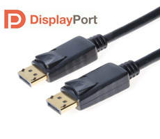 PremiumCord DisplayPort 1.2 4K prípojný kábel MM pozlátené konektory 1m