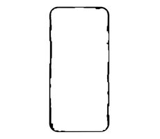 iPhone 12/12 Pre Lepiacu Páska pre LCD Black