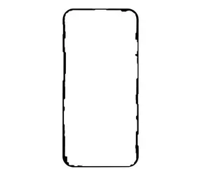 iPhone 12/12 Pre Lepiacu Páska pre LCD Black