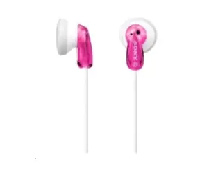 SONY MDR-E9LPP - Slúchadlá do ucha, 13,5 mm budiaca jednotka, neodymový magnet, kábel 1,2 m, Pink