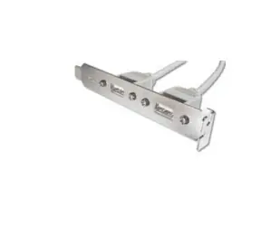 Digitus záslepka slotu s 2 USB portami / kábel 2x5pin 0,25m