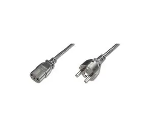 PremiumCord napájací kábel 230V, dĺžka 2m CEE7 priamy/IEC C13
