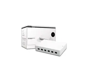 DIGITUS UTP nástenný box pre 6xkeystone / perlovo biela