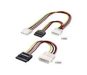 Equip Power Cable 5.25"->5.25"+SATA