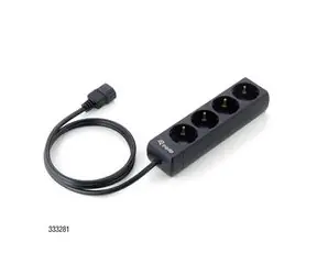 Equip Power Strip IEC Connector so 4X Schuko Socket pre UPS