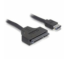 DeLock kábel eSATAp na SATA 22 pin dĺžka 0.5m, pre 2,5 "i 3,5" HDD