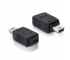 DeLock redukcia USB mini samec na USB micro B samica