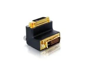 DeLock adaptér DVI 24+5 samica - DVI 24+5 samec, pravouhlý