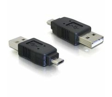 DeLock redukcia micro USB B samec na USB A samec