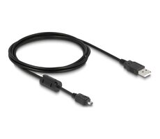 Delock 82208 Kábel USB 2.0 mini 4pin typ Hirose - USB-A 4pin (M) 1,5m