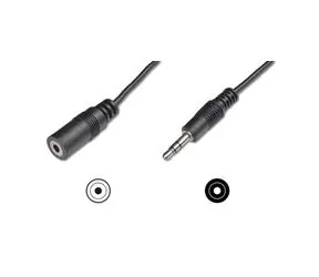 Digitus audio kábel JACK<->JACK predlžovací 3M