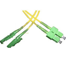Opticord E2000- APC-LC optický patch cord 09-125-2m
