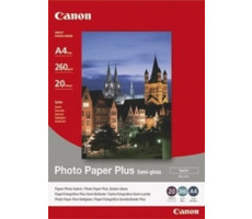 Canon fotopapier SG-201 - A4 - 260g/m2 - 20 listov - pololesklý