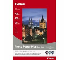 Canon fotopapier SG-201 - A3 - 260g/m2 - 20listov - pololesklý