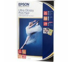 EPSON Paper Ultra Glossy Photo 10x15 (20 listov), 300g/m2