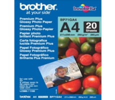 Brother fotopapier BP71GA4, 20 listov, A4, Premium Glossy, 260g