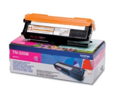 Brother TN-320M originálny toner / HL-4150CDN, 4570CDW / 1.500 strán / Fialový