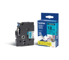 Brother - TZ-541, modrá/čierna (18mm, laminované)