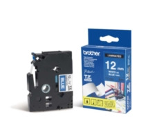 Brother - TZ-535, modrá/biela (12mm, lamin.)