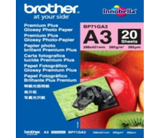 Brother fotopapier A3, glossy, 20 ks