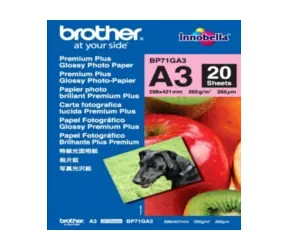 Brother fotopapier A3, glossy, 20 ks