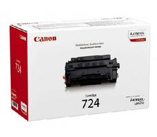 Canon CRG-724 originálny toner / 6.000 strán / Čierny