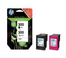 CC640EE+CC643EE Černá+barevná ink. cart. pro DJ F4280, D2560, D2660 (No 300)