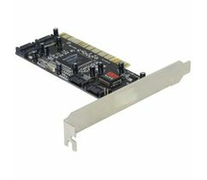 Delock PCI radič SATA I štvorkanálový + RAID
