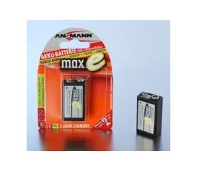 Ansmann akumulátor 9V NiMH 200 mAh (1 ks) maxE