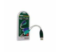 DIGITUS prevodník USB na PS/2, 2xMiniDin6/F, USB A/M