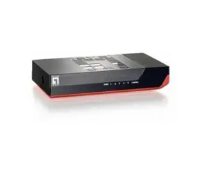 LevelOne Gigabit Ethernet Switch 5 Port (Black Edition)