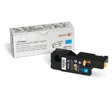 Xerox 106R01631 originálny toner / Phaser 6000, 6010 / 1.000 strán / Modrý 